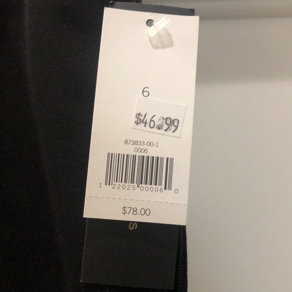 NWT Banana Republic Black Skirt Size 6 - Picture 2 of 5